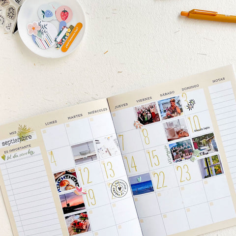 Creative Agenda Month View Six Bills