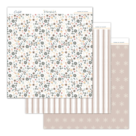Bloc de 24 papeles 12"x12" Stardust