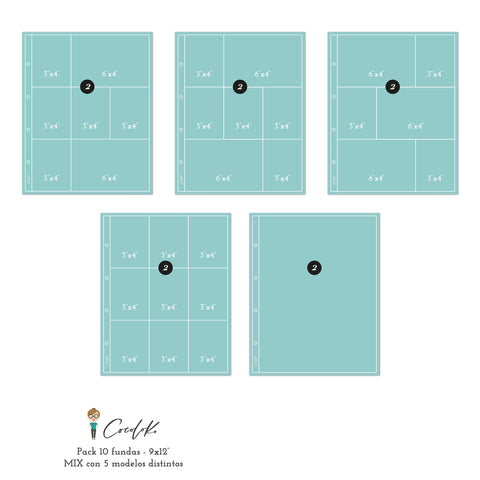 Covers for 9x12" Mix Albums