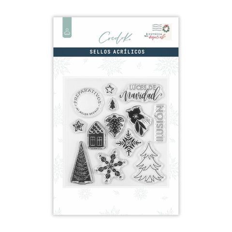 Kit Pocket para Diario de Navidad - ESP - ENTREGA ESPECIAL