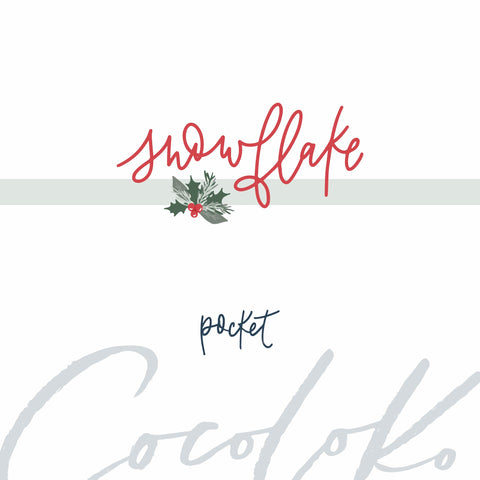 Kit Pocket ed. Navidad - SNOWFLAKE - ESP