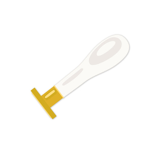 Handle for wax seals WHITE