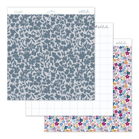 Bloc de 24 papeles 12"x12" OHLALA