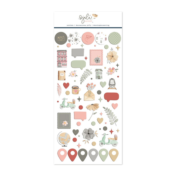 Adhesivos Puffy OjaláSIEMPRE