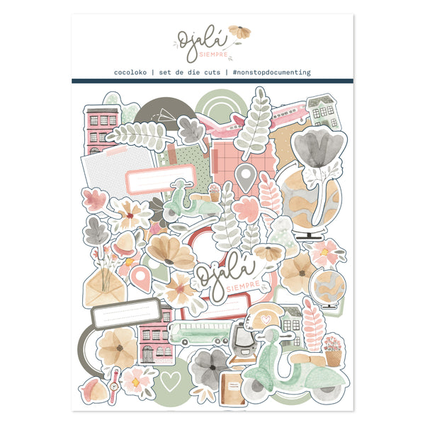 Set de Die Cuts OjaláSIEMPRE