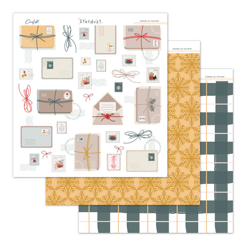 Bloc de 24 papeles 12"x12" Stardust