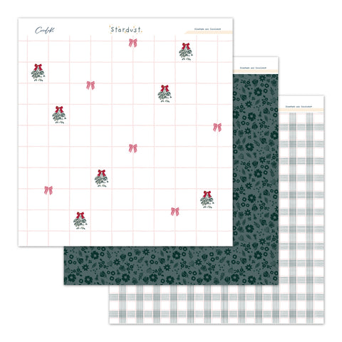 Bloc de 24 papeles 12"x12" Stardust