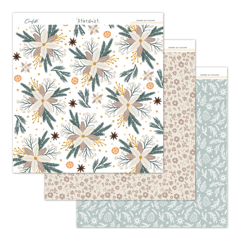 Bloc de 24 papeles 12"x12" Stardust